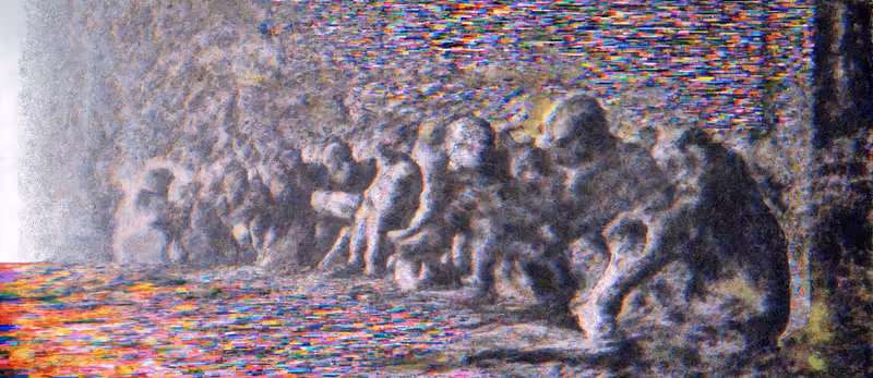 The First Group of People, Photographed Just Before They Stopped Being a Group