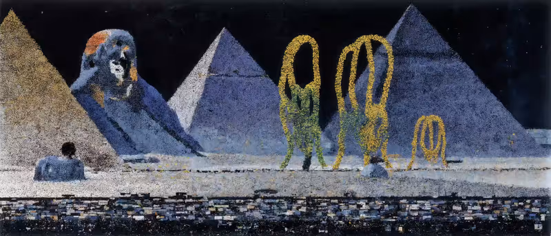 The Aliens Stopped by to See How the Pyramids Were Holding Up No. 1
