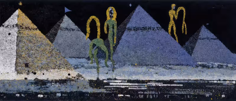 The Aliens Stopped by to See How the Pyramids Were Holding Up No. 2