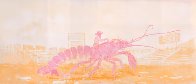 Cowboy and Lobster