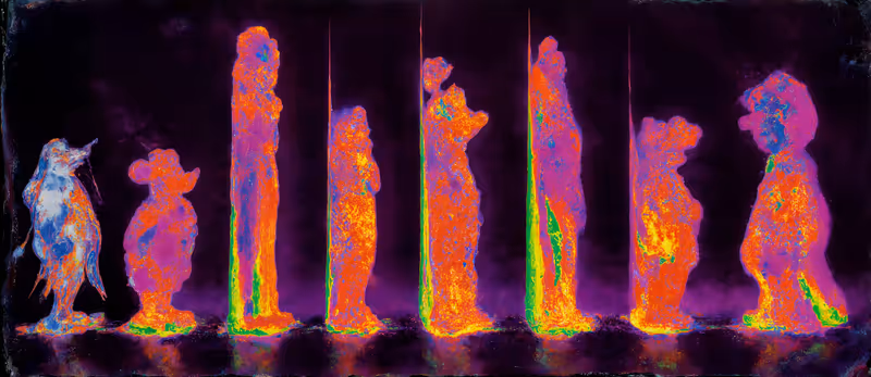 Thermal Fork No. 9 (Idol, Study)