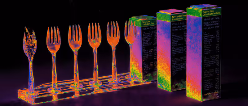 Thermal Fork No. 10 (Fork Smile)